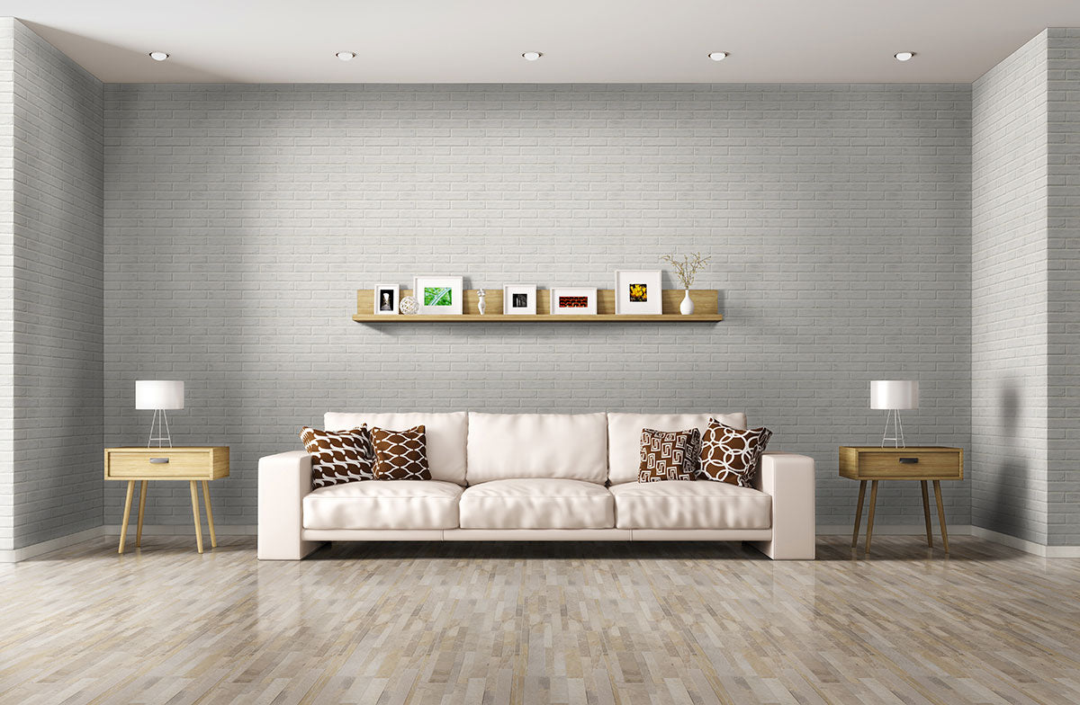 2" X 10" Brickstone Capella White Glazed Matte Porcelain Tile (5.15SQ FT/CTN) - BUILDMYPLACE