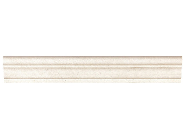 2 X 12 In Serene Ivory Honed Limestone Chairrail - BUILDMYPLACE