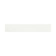 2 x 12 in. Soho Canvas White Glossy Pressed Glazed Ceramic Wall Tile - BUILDMYPLACE