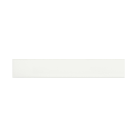 2 x 12 in. Soho Canvas White Glossy Pressed Glazed Ceramic Wall Tile