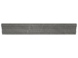 2 X 12 In Stark Carbon Polished Marble Chairrail - BUILDMYPLACE