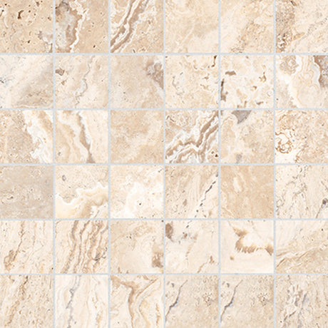 2 X 2 In Antico Sand Matte Glazed Porcelain Mosaic - BUILDMYPLACE