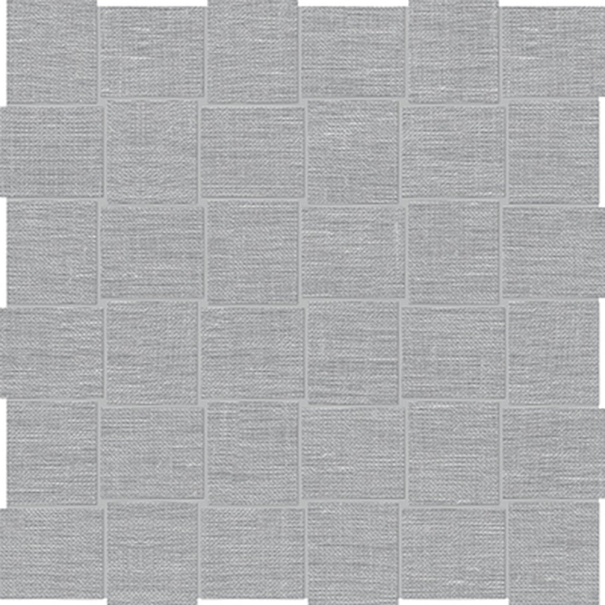 2 X 2 In Basketweave Belgian Mica Linen Matte Color Body Porcelain Mosaic - BUILDMYPLACE