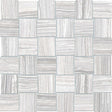 2 X 2 In Basketweave Eramosa Ice Matte Glazed Porcelain Mosaic - BUILDMYPLACE