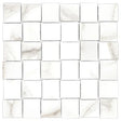 2 X 2 In Basketweave Mayfair Calacatta Matte Glazed Porcelain Mosaic - BUILDMYPLACE