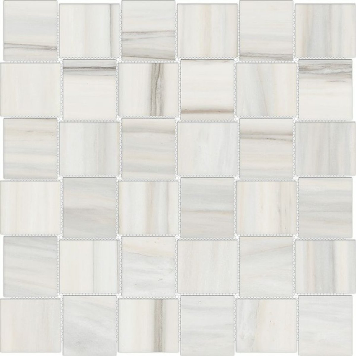 2 X 2 In Basketweave Mayfair Zebrino Polished Glazed Porcelain Mosaic - BUILDMYPLACE