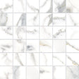 2 X 2 In Classic Calacatta Matte Glazed Porcelain Mosaic - BUILDMYPLACE