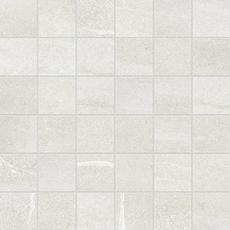 2 X 2 In Crux Ivory Matte Glazed Porcelain Mosaic - BUILDMYPLACE