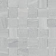 2 x 2 in. Davenport Ice Basketweave Matte Glazed Porcelain Mosaic - BUILDMYPLACE