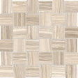 2 x 2 in. Eramosa Sand Basketweave Matte Glazed Porcelain Mosaic - BUILDMYPLACE