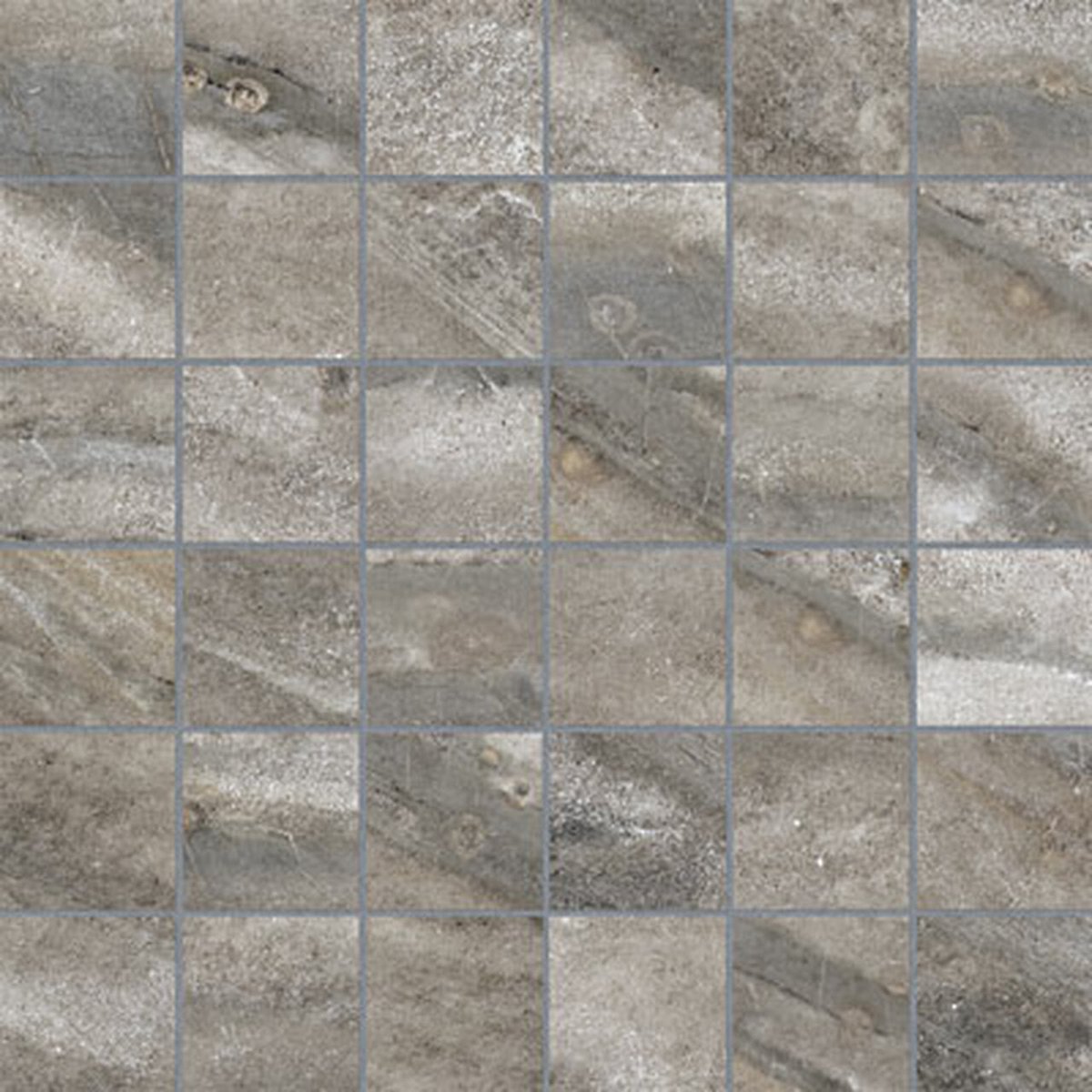 2 X 2 In Evolution Mica Matte Glazed Porcelain Mosaic - BUILDMYPLACE