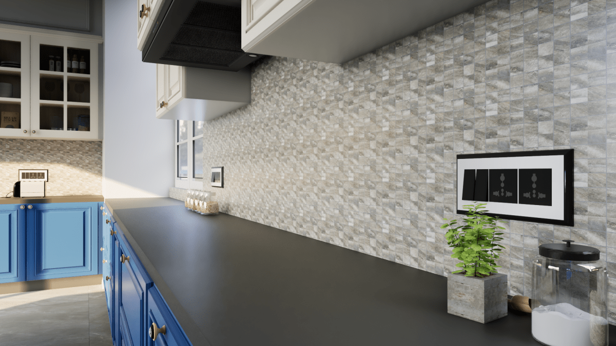 2 X 2 In Evolution Mica Matte Glazed Porcelain Mosaic - BUILDMYPLACE