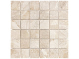 2 X 2 In Impero Reale Honed Marble Mosaic - BUILDMYPLACE