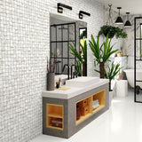 2 X 2 In La Marca Calacatta Honed Glazed Porcelain Mosaic - BUILDMYPLACE