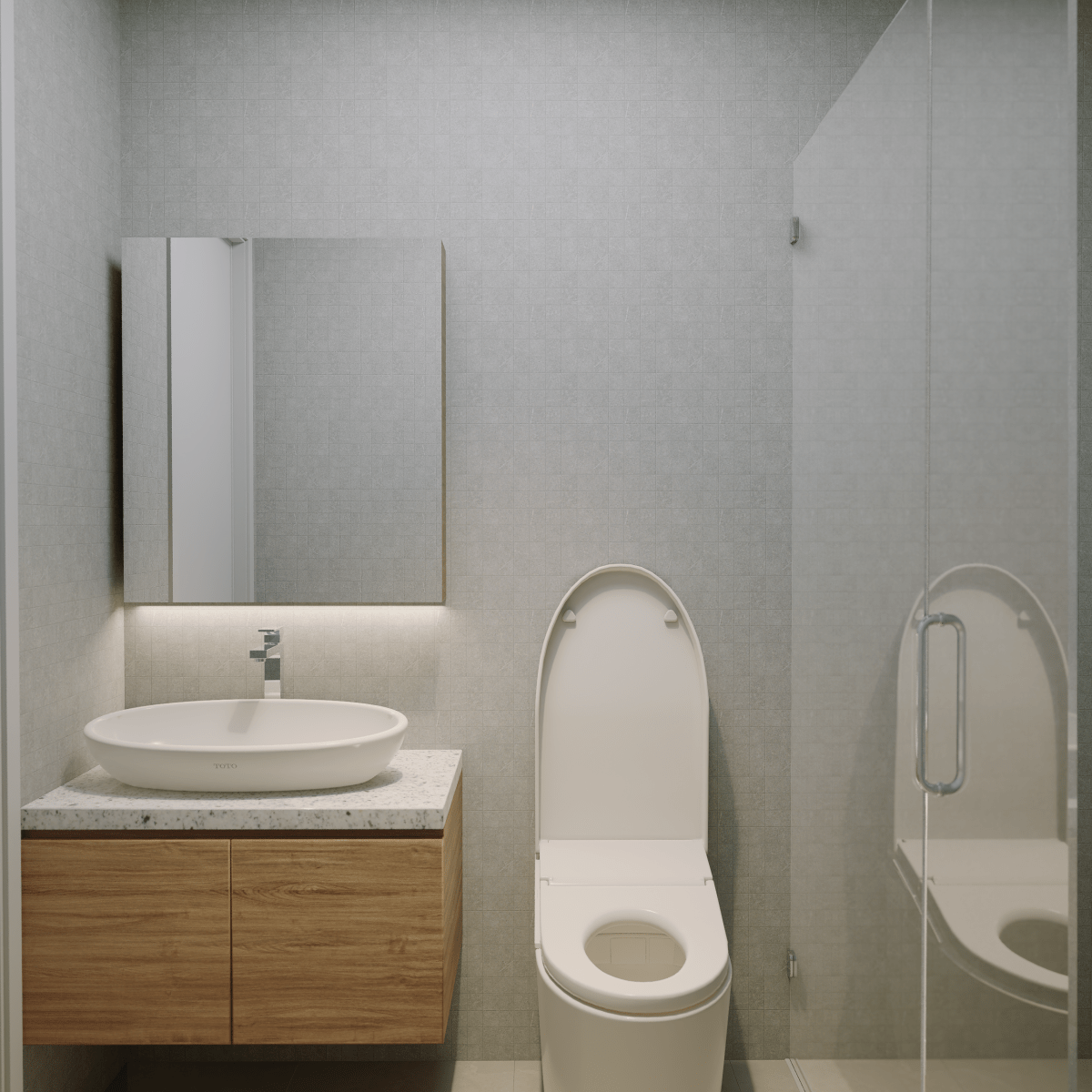 2 X 2 In Mjork Mica Matte Color Body Porcelain Mosaic - BUILDMYPLACE