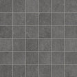 2 X 2 In Nexus Graphite Matte Glazed Porcelain Mosaic - BUILDMYPLACE