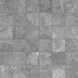 2 X 2 In Regency Carbon Matte Glazed Porcelain Mosaic - BUILDMYPLACE