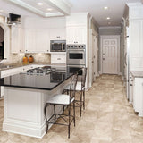 2 X 2 In Regency Ivory Matte Glazed Porcelain Mosaic - BUILDMYPLACE