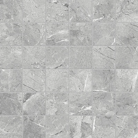2 x 2 in. Regency Mica Matte Glazed Porcelain Mosaic