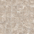 2 X 2 In Regency Sand Matte Glazed Porcelain Mosaic - BUILDMYPLACE