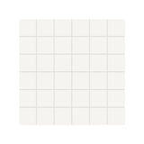 2 X 2 In Soho Canvas White Matte Glazed Porcelain Mosaic - BUILDMYPLACE