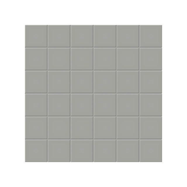 2 X 2 In Soho Cement Chic Matte Glazed Porcelain Mosaic - BUILDMYPLACE