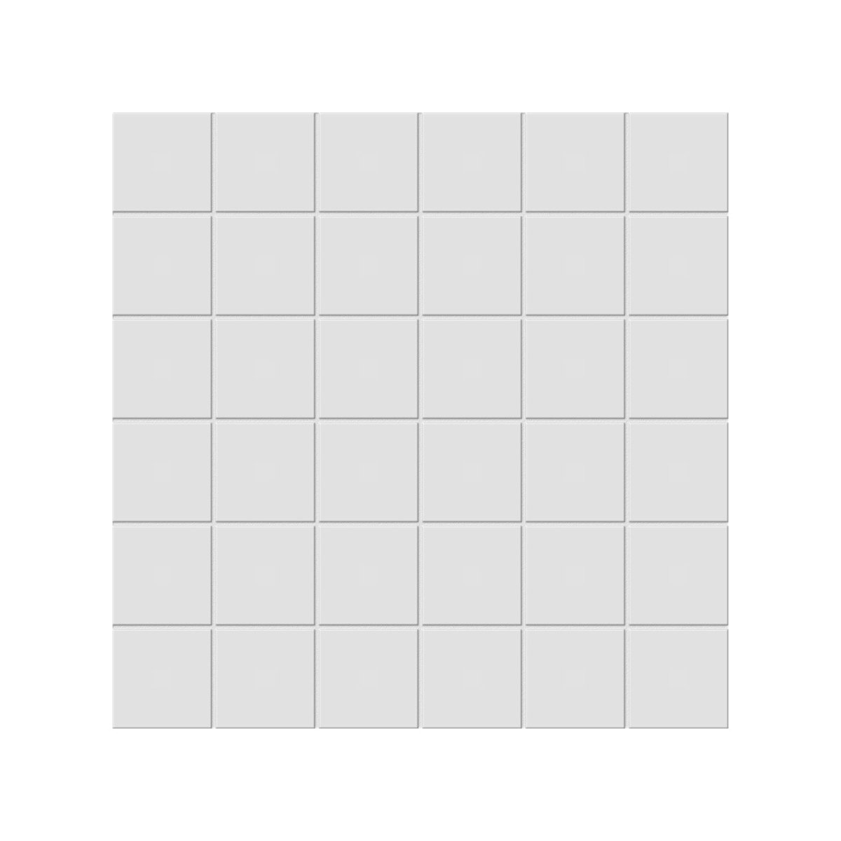 2 X 2 In Soho Gallery Grey Matte Unglazed Porcelain Mosaic - BUILDMYPLACE
