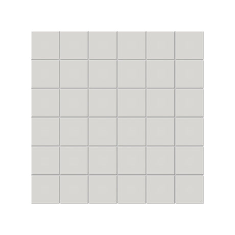 2 X 2 In Soho Halo Grey Matte Glazed Porcelain Mosaic - BUILDMYPLACE