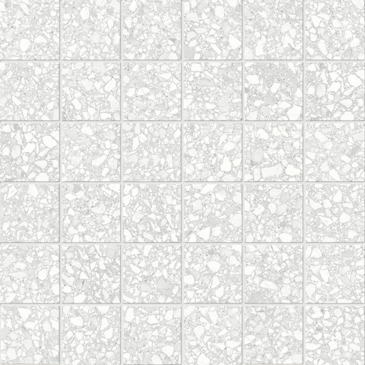 2 X 2 In Station Pearl Matte Color Body Porcelain Mosaic - BUILDMYPLACE