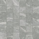 2 X 2 In Torino Argento Matte Glazed Porcelain Mosaic - BUILDMYPLACE