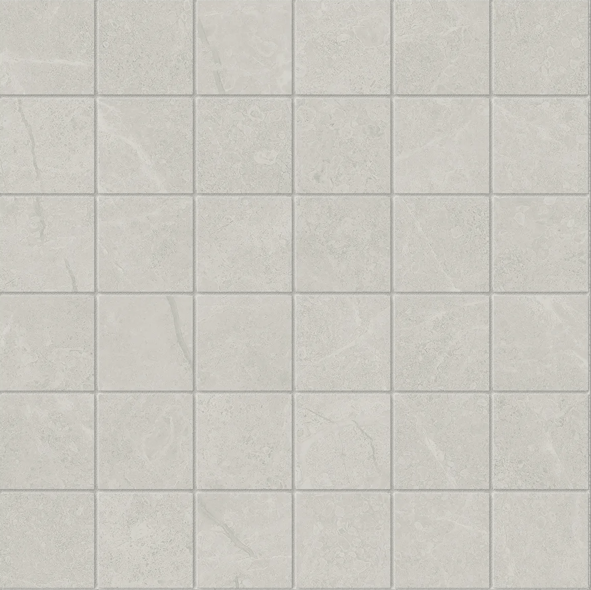 2 X 2 In Torino Grigio Matte Glazed Porcelain Mosaic - BUILDMYPLACE