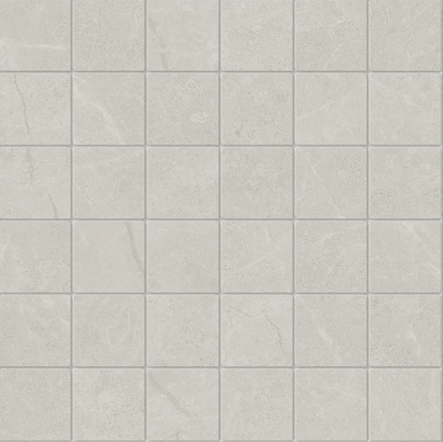 2 X 2 In Torino Grigio Matte Glazed Porcelain Mosaic - BUILDMYPLACE