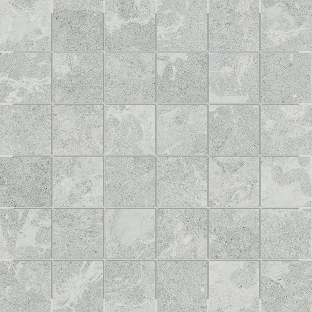 2 x 2 in. Veneta Grigio Matte Glazed Porcelain Mosaic - BUILDMYPLACE