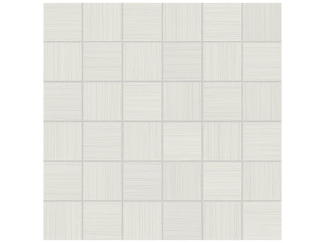 2 X 2 In Zera Annex Bianco Matte Color Body Porcelain Mosaic - BUILDMYPLACE