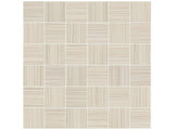 2 X 2 In Zera Annex Oyster Matte Color Body Porcelain Mosaic - BUILDMYPLACE