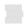 2 X 5 In Picket Soho Gallery Grey Matte Glazed Porcelain Mosaic - BUILDMYPLACE