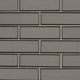 2" X 6" Champagne Bevel Brown Glass Subway Brick Mosaic Wall Tile (9.6SQ FT/CTN) - BUILDMYPLACE