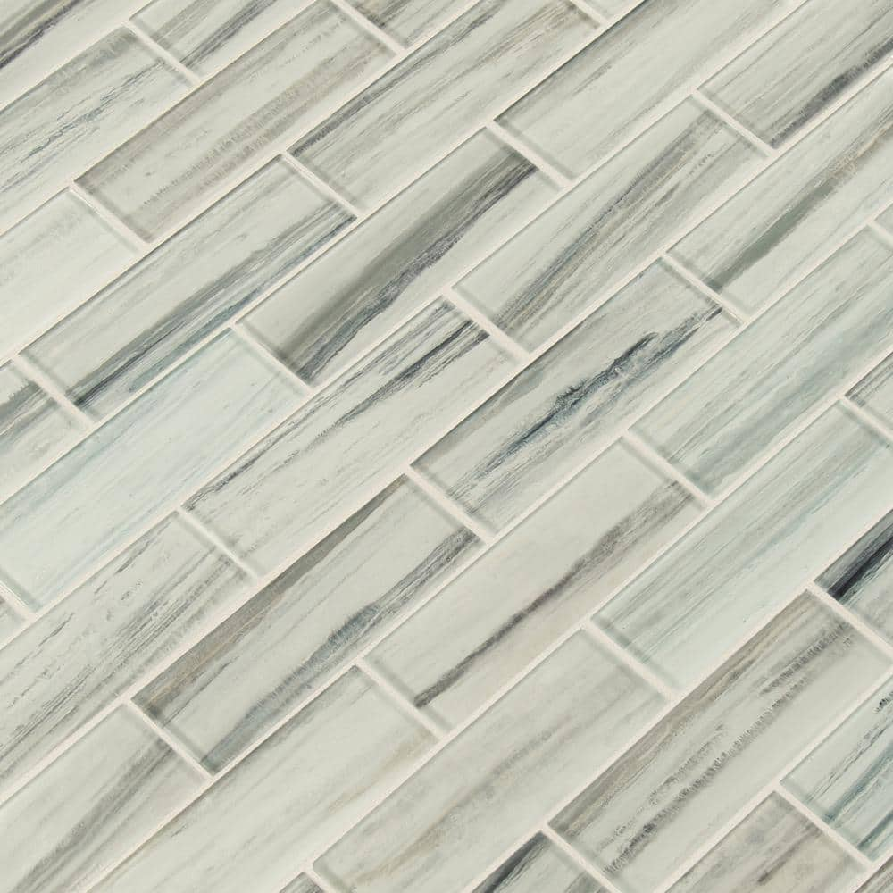 2" X 6" Malta Cliffs Cool White Subway Wall Tile (9.7SQ FT/CTN) - BUILDMYPLACE