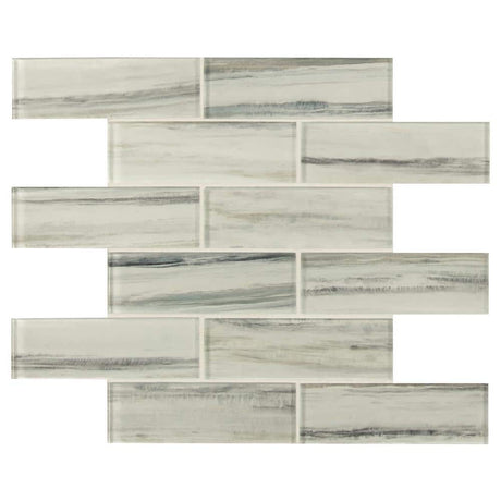 2" X 6" Malta Cliffs Cool White Subway Wall Tile (9.7SQ FT/CTN) - BUILDMYPLACE