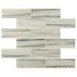 2" X 6" Malta Cliffs Cool White Subway Wall Tile (9.7SQ FT/CTN) - BUILDMYPLACE