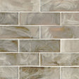 2" X 6" Opalina Beige Glass Subway Brick Wall Mosaic Tile (14.4SQ FT/CTN) - BUILDMYPLACE