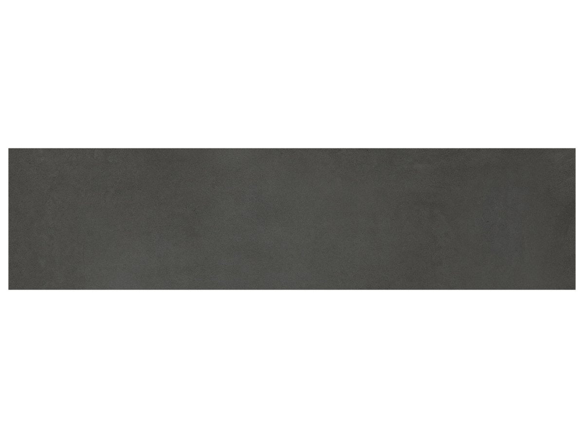 2 X 8 In Form Graphite Matte Glazed Porcelain Bullnose - BUILDMYPLACE