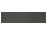 2 X 8 In Form Graphite Matte Glazed Porcelain Bullnose - BUILDMYPLACE