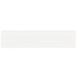 2 x 8 in. Soho Canvas White Glossy Glazed Ceramic Bullnose Trim - BUILDMYPLACE