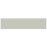 2 x 8 in. Soho Soft Sage Glossy Glazed Ceramic Bullnose Trim - BUILDMYPLACE