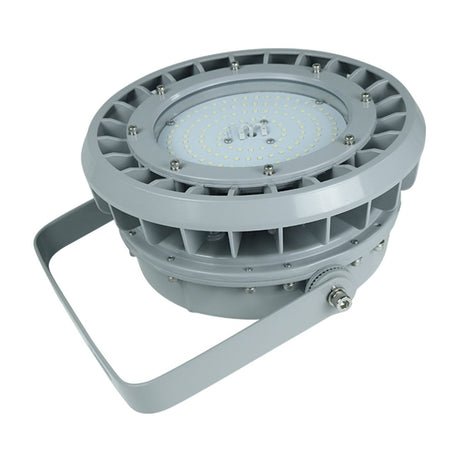 200 Watt LED Explosion Proof Round High Bay Light, B Series, Dimmable, 5000K, 27000LM, AC100 - 277V, IP66, Hazardous Location Lighting Fixtures - BUILDMYPLACE