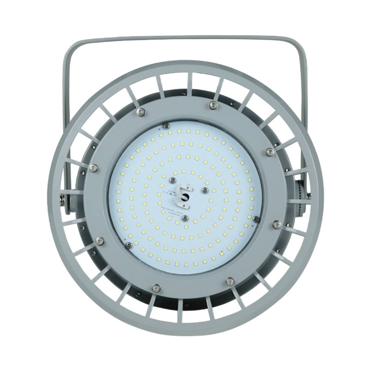 200 Watt LED Explosion Proof Round High Bay Light, B Series, Dimmable, 5000K, 27000LM, AC100 - 277V, IP66, Hazardous Location Lighting Fixtures - BUILDMYPLACE