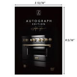 ZLINE 30" Autograph Edition Kitchen Package with Stainless Steel Dual Fuel Range and Range Hood with Matte Black Accents (2AKP-RARH30-MB)