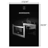 ZLINE 30" Autograph Edition Kitchen Package with Stainless Steel Dual Fuel Range and Range Hood with Matte Black Accents (2AKP-RARH30-MB)