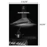 ZLINE 30" Autograph Edition Kitchen Package with Stainless Steel Dual Fuel Range and Range Hood with Matte Black Accents (2AKP-RARH30-MB)